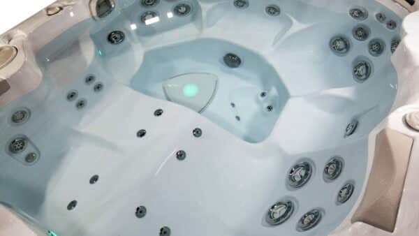 Hydropool Signature 790 Platinum internal view of jets