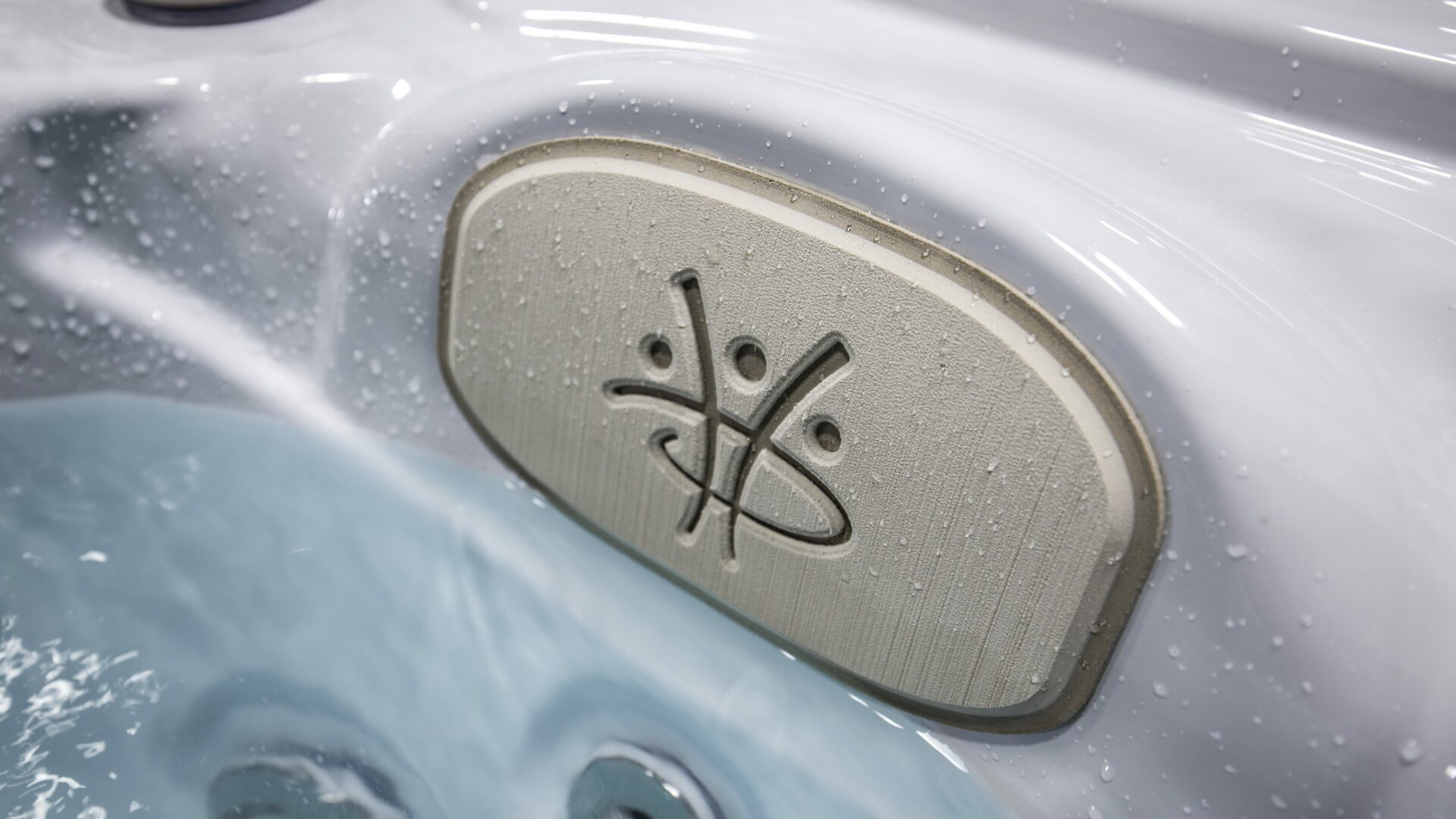 Hydropool Serenity Topside Hot Tub Head Cushion Detail