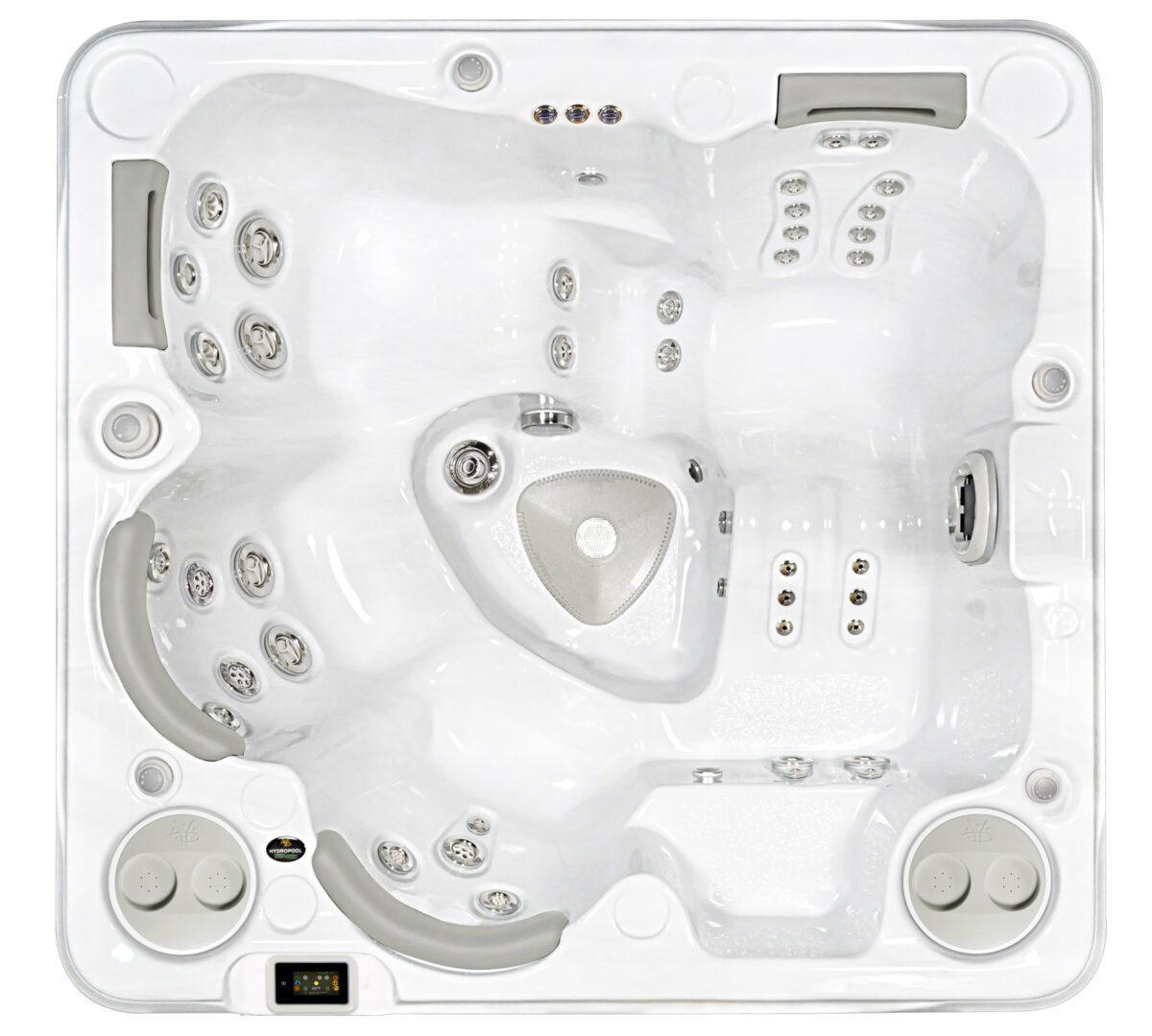 Hydropool Signature 495 Platinum top view